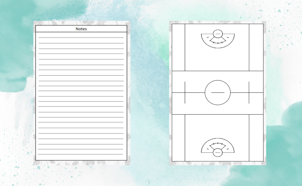 Lacrosse Playbook Field Diagrams Lacrosse Coach Book With A Drawing