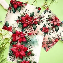 Red Flowers and Green Leaves