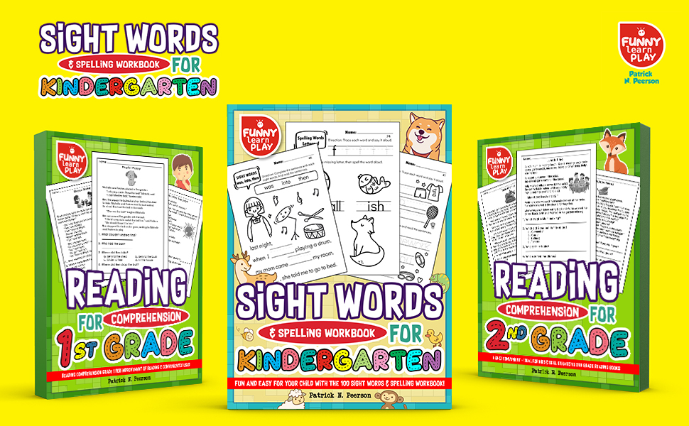 Sight Words Kindergarte, Reading Comprehension Grade 1,Reading Comprehension Grade 2
