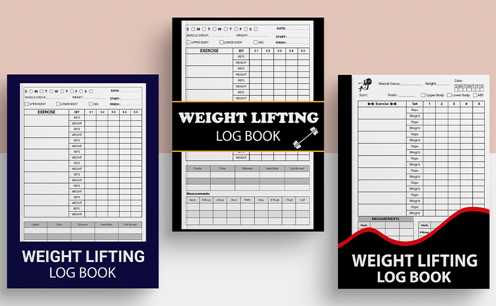 Weight Lifting Log Book