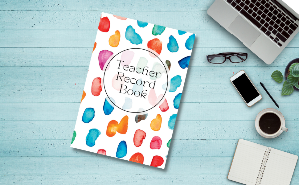 Teacher Record Book Large Grid Gradebook And Class Grade Tracker