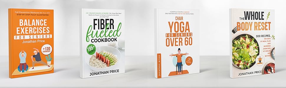 chair yoga, book for seniors, yoga back pain, strength training, balance exercises seniors