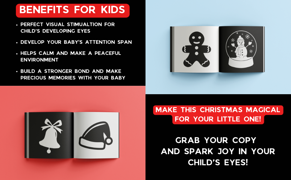 high contrast books for infants 0-6 months