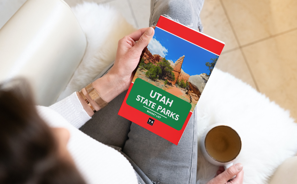 Utah state parks bucket list adventure guide log book