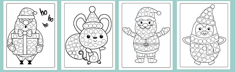 dot-markers-christmas-activity-book-blue-wave-press-9781647900809-amazon-com-books