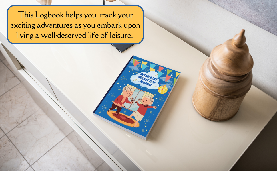 Retirement Bucket List Journal Guided Prompts to Help Men and Women