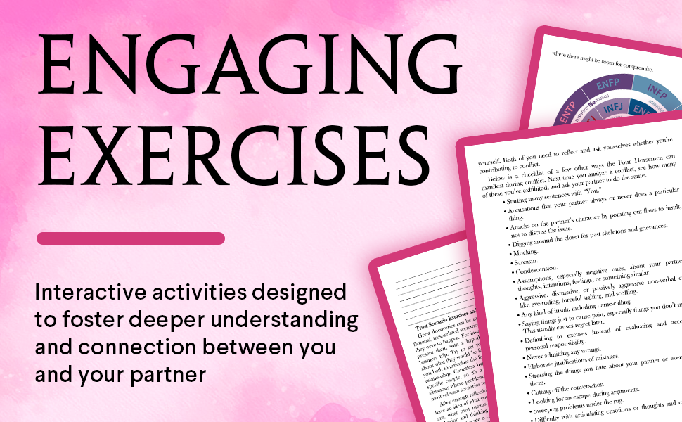 Couples Therapy; Workbook; Trust; Intimacy; Infidelity Recovery; Infidelity; Relationship; Emotions;