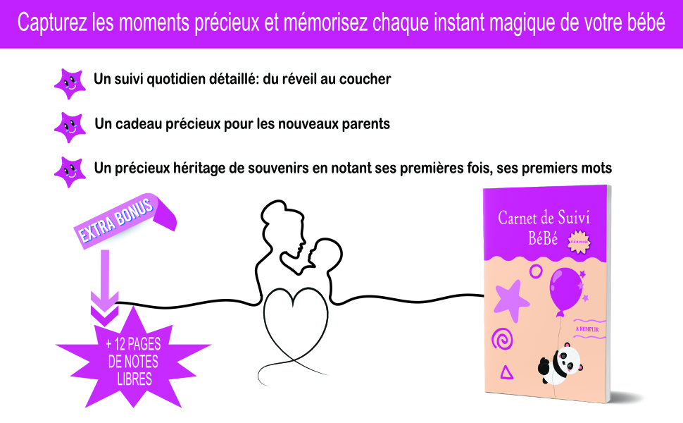 Page De Garde Carnet De Suivi Allaitement Mustela Carnet de Suivi Bébé 0 à 6 mois: Suivi nouveau né I Allaitement I