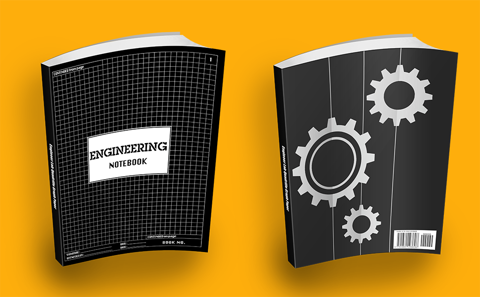 Engineering Notebook Engineer Lab Quadrille Graph Paper Grid Format
