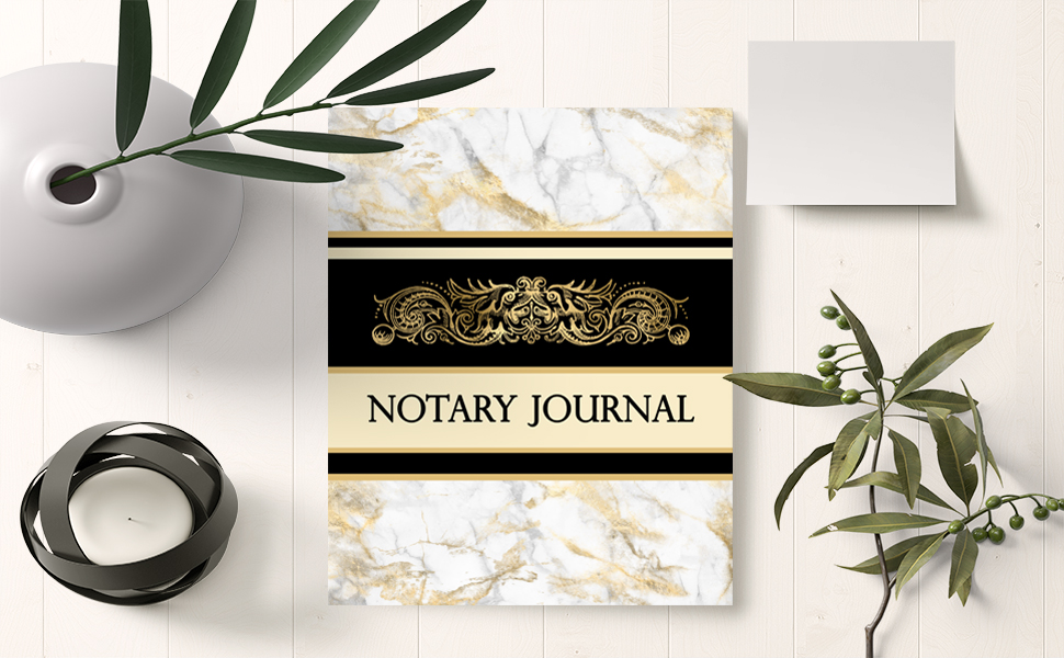 Notary Journal Notary Public Log Book with 300 Entries for Notarial