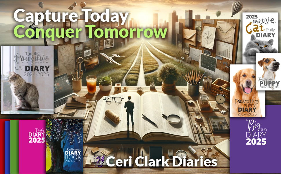 Amazon.com: Daily Diary 2025: The Perfect Dated Black Journal for
