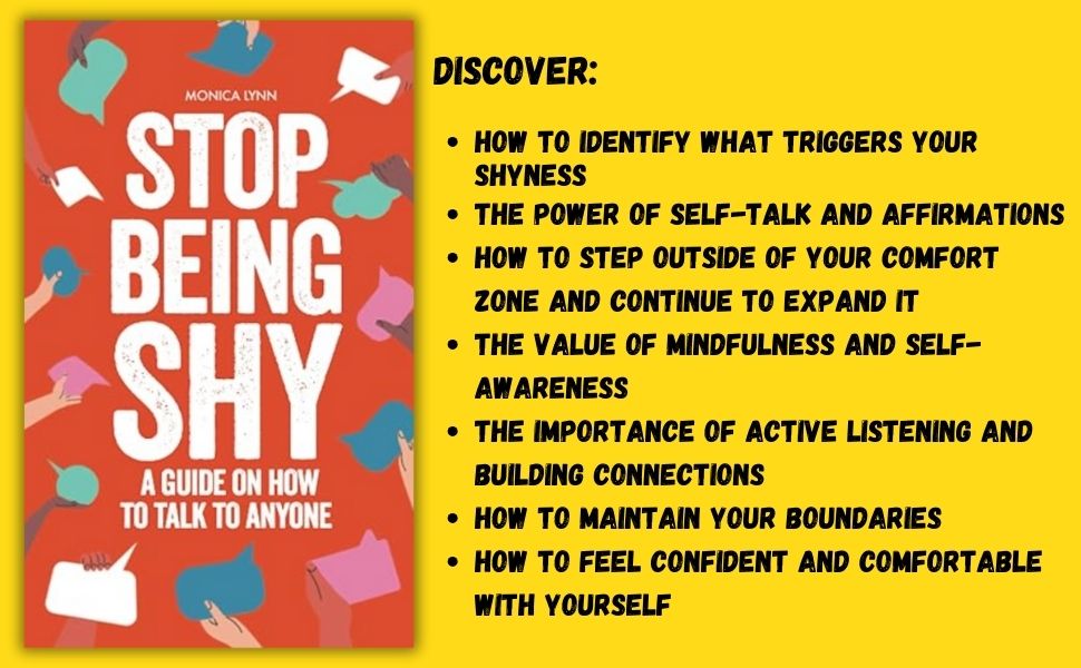 Stop Being Shy A Guide On How To Talk To Anyone 9798854332958 Lynn, Monica Books