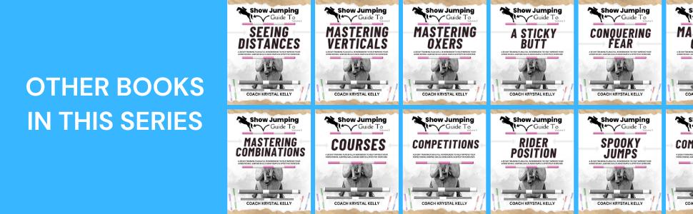show jumping exercise book, jumping drills for horses, pole exercises for horses, Horse jumping