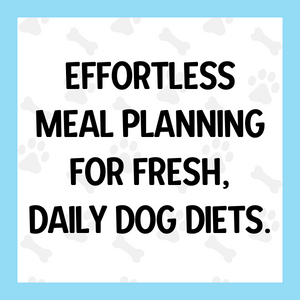 HOMEMADE HEALTHY DOG FOOD COOKBOOK: Homemade Healthy Dog Food Cookbook: Take Care of the Health and Well-Being of Your Four-Legged Friend | Discover ... Tailored for Your Dog’s Nutritional Needs 5 MEAL PLANNING