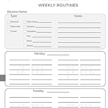 Weekly Routines
