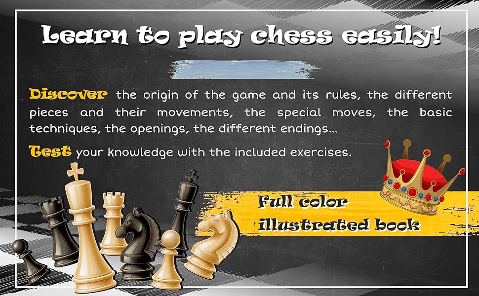 HOW TO PLAY CHESS FOR BEGINNERS The book to learn to play