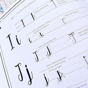 Brush lettering I-J