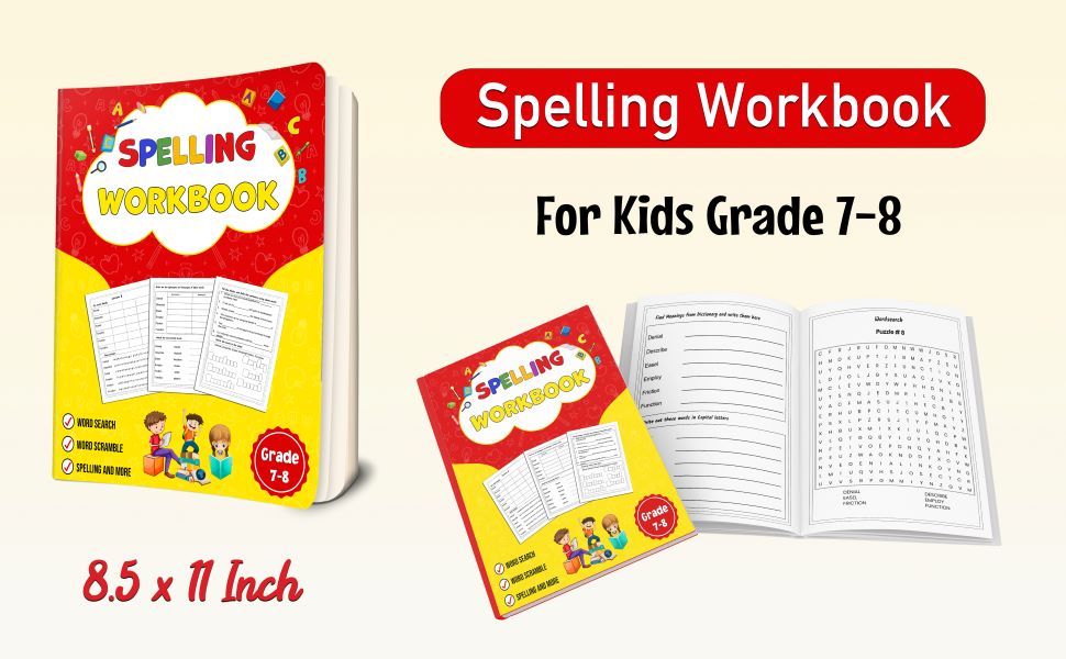Spelling Workbook Grade 7 8 Building Spelling Skills (Spelling