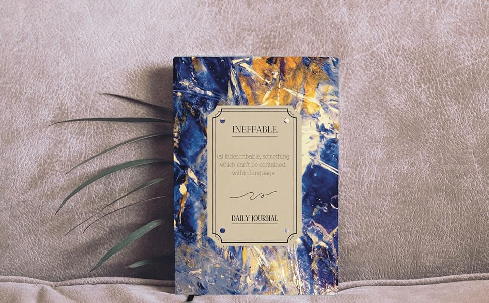 Notebook daily planner rare words citation marble Notebook / Daily planner marble