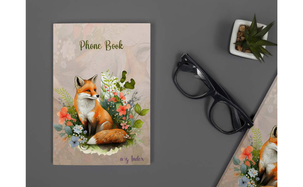 Telephone Book Phone Book And Address Book. A5 Phone Directory Book