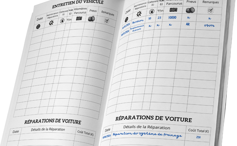 Carnet D'entretien Voiture A Imprimer Gratuit www.amazon.fr