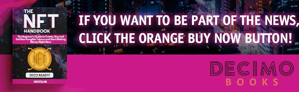 if you want to be part of the news click the orange button to get nfts by decimo books