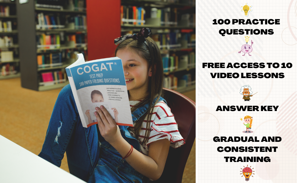 COGAT® TEST PREP 100 PAPER FOLDING QUESTIONS 100 Paper Folding