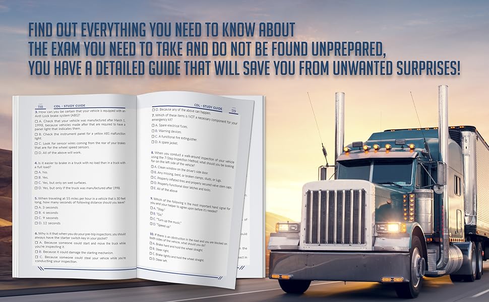 CDL Study Guide Theory Course Everything You Need to Know to Pass the Commercial Driver’s