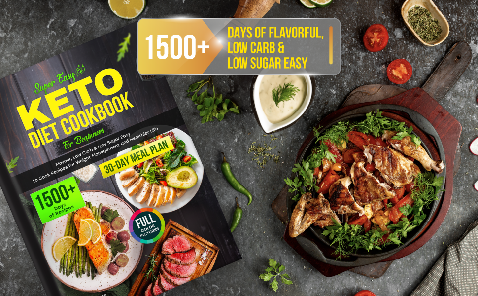 1500+ Days or Flavour, Low Carb & Low Sugar Recipes