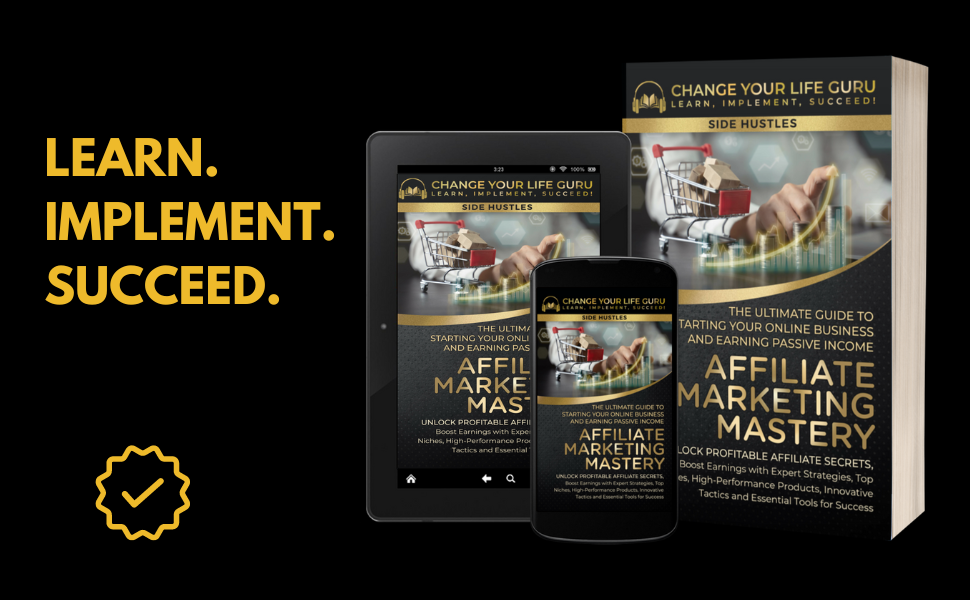 Affiliate Marketing Mastery 3D Mockup