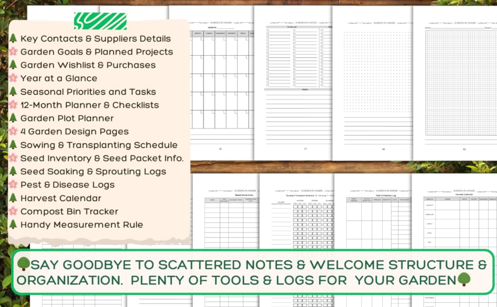 Garden Planner and Log Book