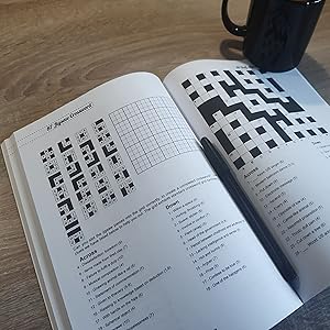 Interior view: Jigsaw crossword puzzle