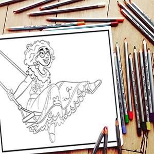 Éncanto Coloring Book: Éncanto Coloring Book For Kids, Ages 4 ...