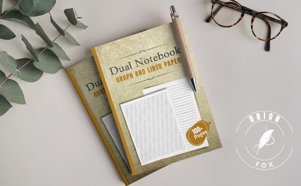 Dual Notebook Graph and Lined Paper: One side for Precise Sketches ...