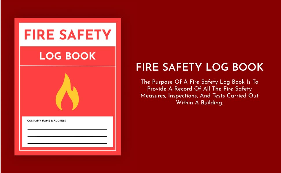 Fire Safety Log Book Fire Inspection And Testing Log For Landlords