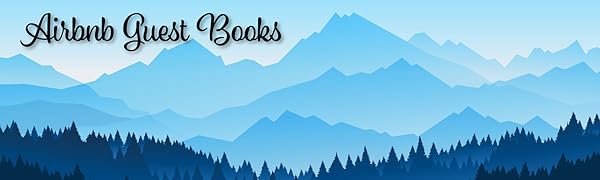 hardcover vacation rental guest book vrbo airbnb guest ledger sign in