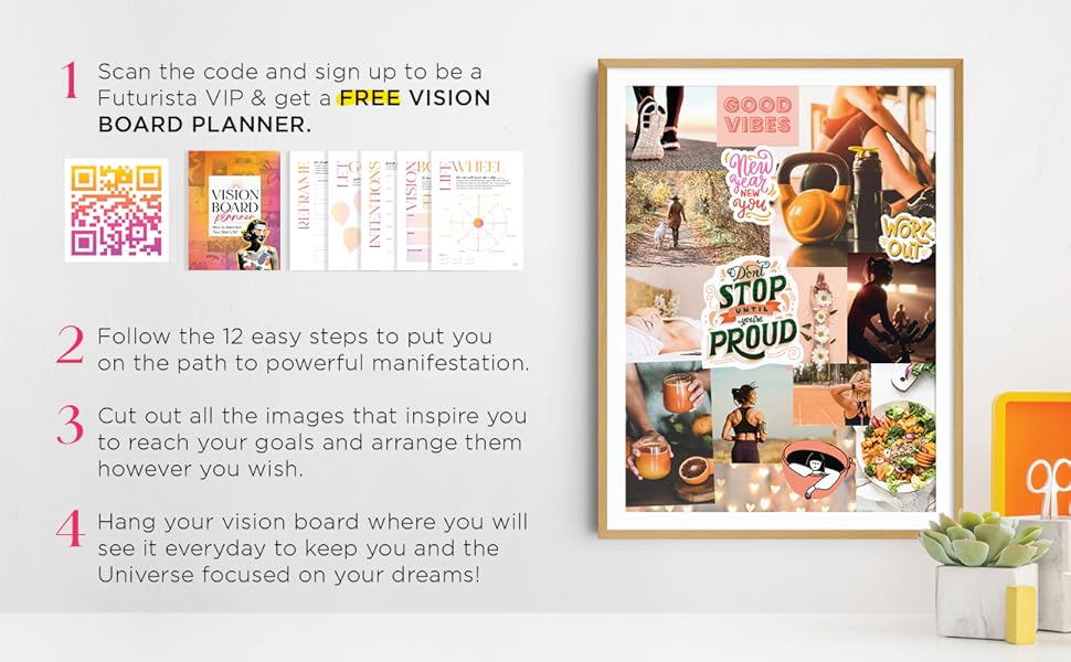 Vision Board Steps