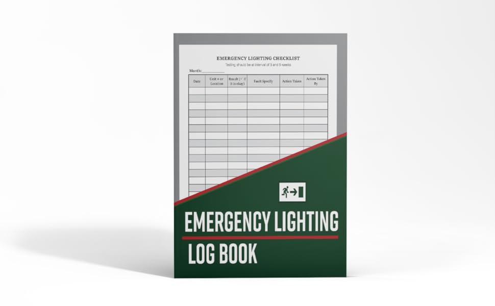 Emergency Lighting Log Book Emergency Lighting Test Log Book