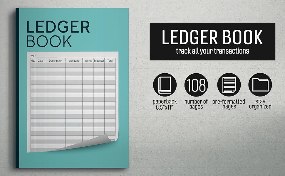 Ledger Book Accounting Ledger Books / Account and