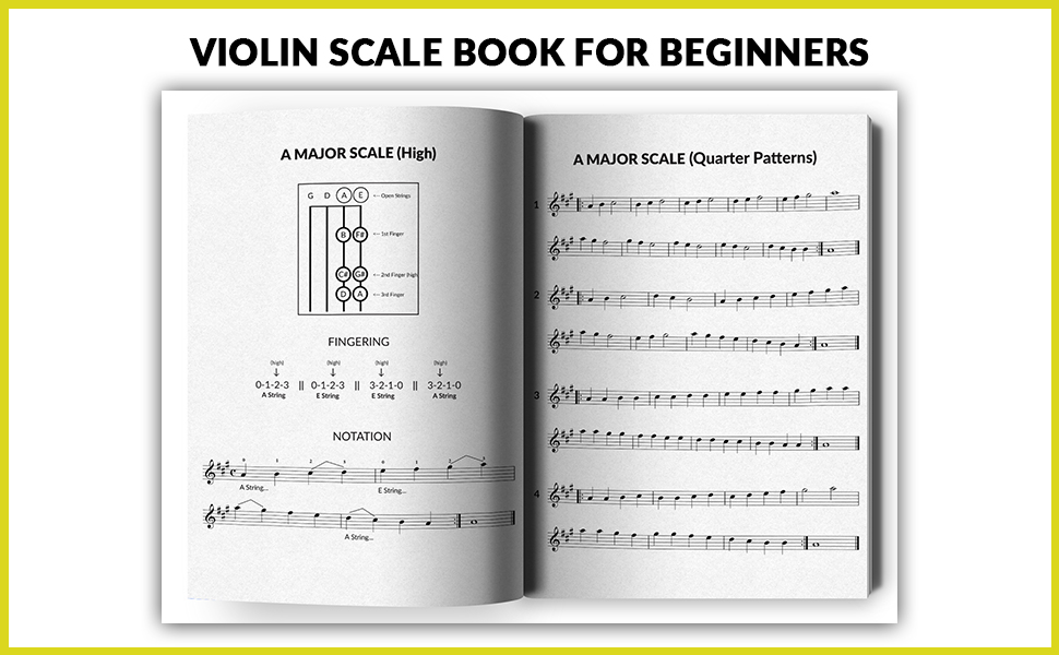 Violin Scale Book for Beginners 9781954127135 Hunt Jr