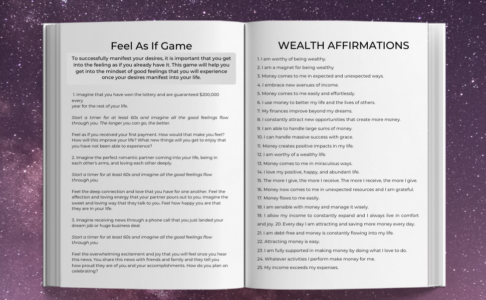 369 Manifestation Journal: A Guided Manifestation Journal Using Affirmations, the Law of Attraction, and Divine Numbers To Manifest Anything You Desire - 90 Days