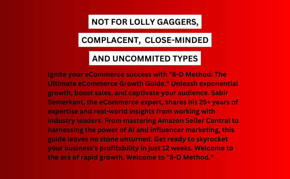 The 8D Method Accelerate Your Business Growth for