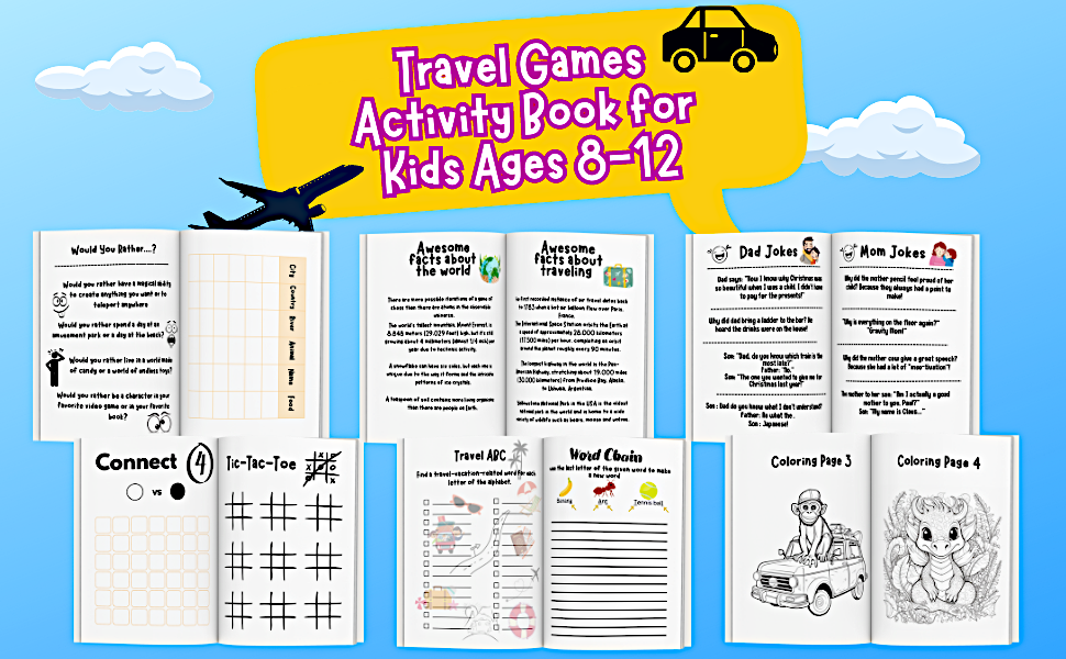 car activity kids 8-12