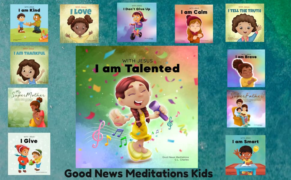 With Jesus I am Talented A Christian book for kids about
