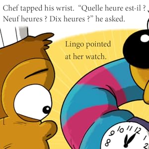 teach children French book for kids