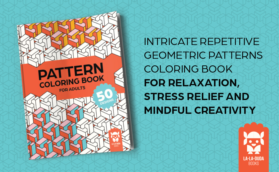 Pattern Coloring Book for Adults cover