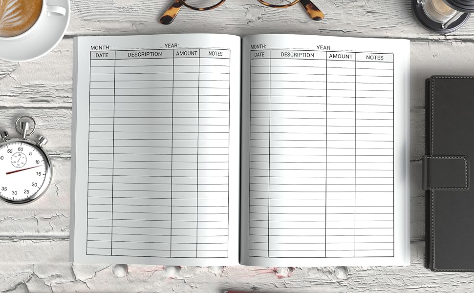 Tax Deduction Log Book Tax Returns Planner Organizer For Small Business, Local