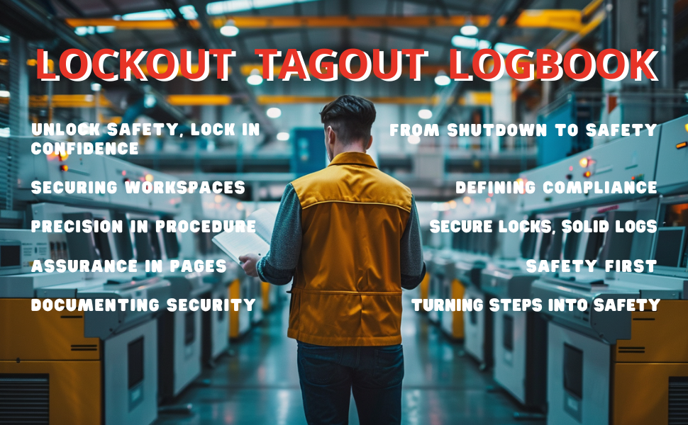 Lockout Tagout Logbook Maintenance Log Sheet, Safety Record Keeping