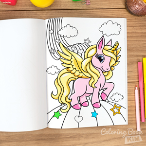 Unicorn Coloring Book: Cute Unicorns for Coloring for Kids 5 Unicorn Coloring Book: Cute Unicorns for Coloring for Kids. For children from 4-8 years
