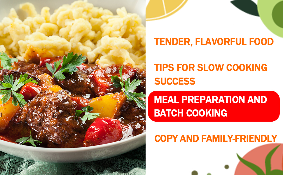 The Perfect Slow Cooker Cookbook for Beginners 1800+ Easy, Yummy Slow